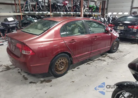 2008 Honda Civic Lx from USA, damaged, VIN 1HGFA16518L026490